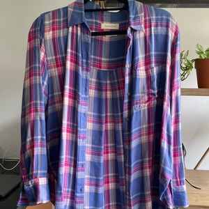 Treasure & Bond boyfriend cut button up